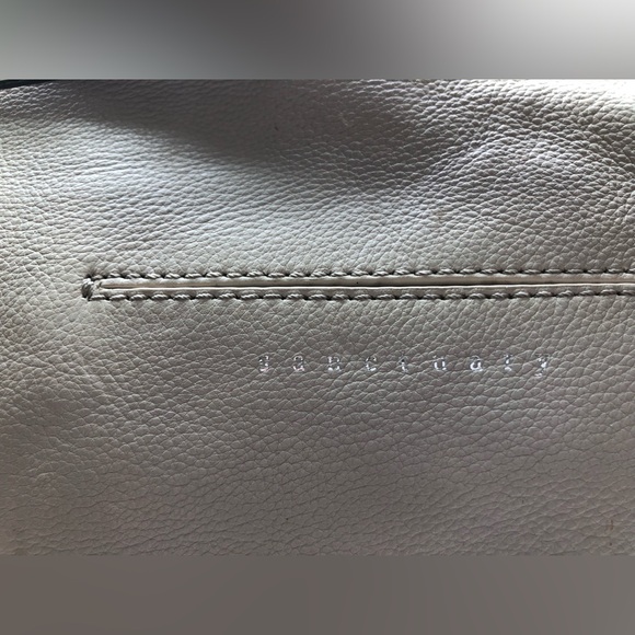 Leather satchel - 100% leather - ivory color 16” x 12” x 3.5”+ by Sanctuary - Picture 9 of 16